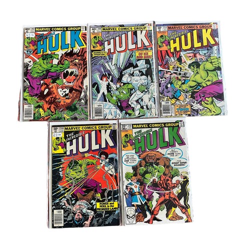 539 - Marvel Comics The Incredible Hulk 1970s Nos 145, 164-166, 174, 179, 184, 189-192, 197, 200, 202,203,... 