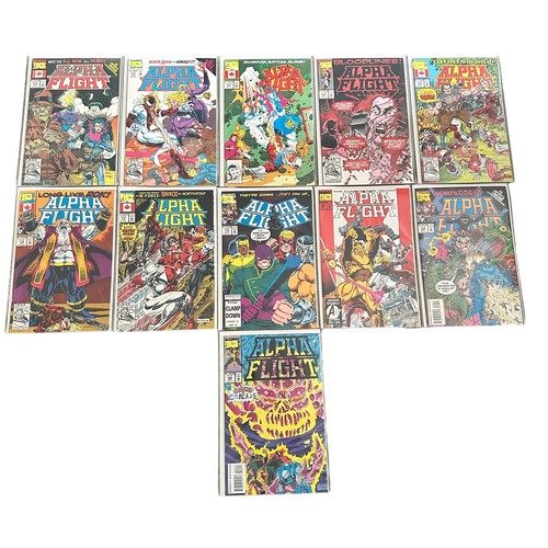 558 - Marvel Comics Alpha Flight 1980/90s Nos 68, 69, 72, 73, 81, 83-86, 92, 97, 104, 105, 107, 109-111, 1... 