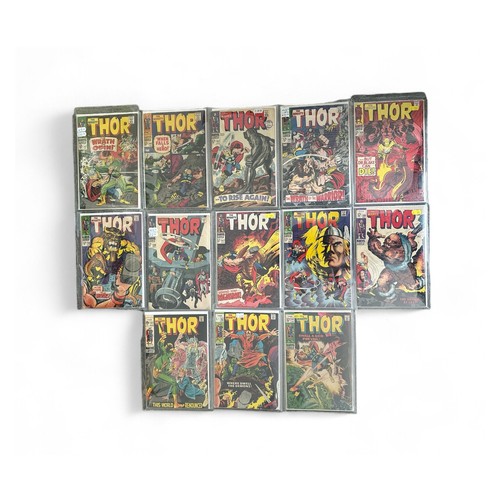 574 - Marvel Comics The Mighty Thor 1960s Nos 147, 149, 151, 152, 153, 155, 156, 157, 158, 159, 161, 163, ... 