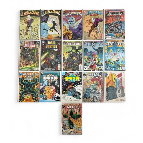 498 - Selection Of DC Comic Titles to include: Metamorpho 1993 Nos 1, 2, 3, 4 four issue mini series: Meta... 