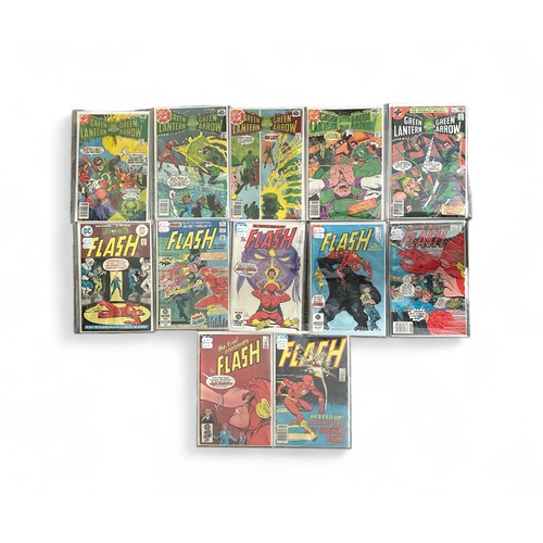 505 - Selection Of DC Comic Titles to include The Flash 1970/80s Nos 234, 309, 329, 330, 334, 335, 345: Gr... 