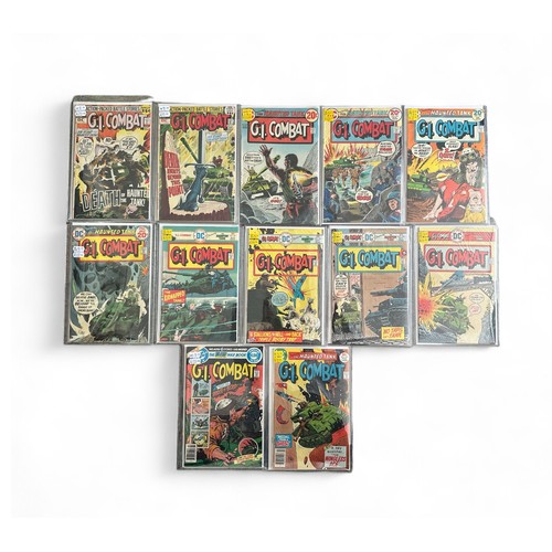 508 - Dc Comics G.I. Combat 1970s Nos 150, 151, 163, 166, 168, 173, 181, 183, 185, 188, 199, 226: All 12 c... 