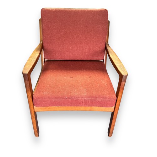 451 - Ole Wanscher (Danish, 1903-1985), an Ole Wanscher for France & Sons mid-century Danish design lounge... 