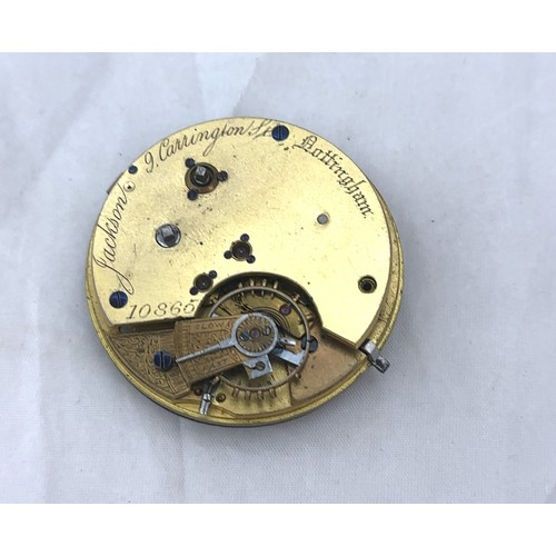 63 - A Victorian 18ct gold open face Chronograph pocket watch. Hallmarks for Platnauer Brothers, Chester ... 