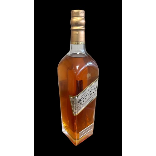 138 - Johnnie Walker - Gold Label Reserve Blended Scotch Whiskey & Box. A 1 litre sealed, unopened bottle ... 