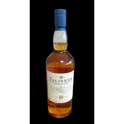 139 - Talisker Single Malt Whiskey 75cl Bottle & Box. Sealed and unopened bottle. Box in fair condition. T... 