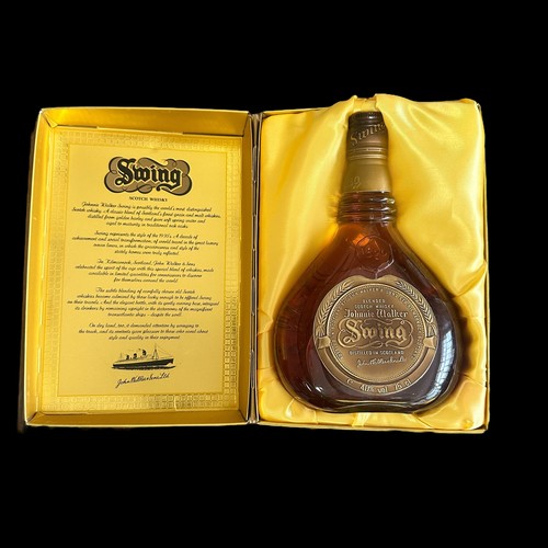 140 - Johnnie Walker - Swing Blended Whisky Bottle & Box. A 75cl sealed unopened bottle of Johnnie Walker ... 