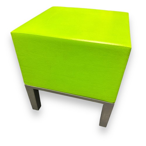 463 - Quinze and Milan Monstro Project contemporary light green primary poof (2001). High retail cost. Hei... 