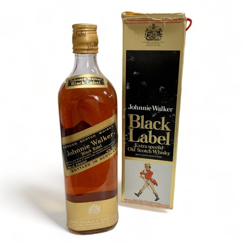 137 - Johnnie Walker Black Label Extra Special Old Scotch Whisky in box.