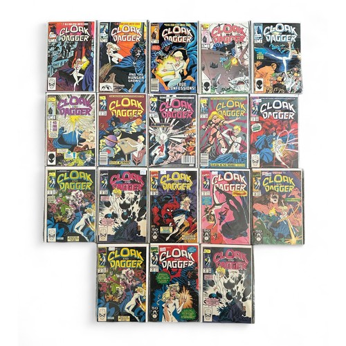 549 - Marvel Comics Cloak And Dagger 1988s Nos 2, 3, 5, 12, 13, 15, 16, 17, 18, 19: 1985/86 Nos 2, 7, 11: ... 