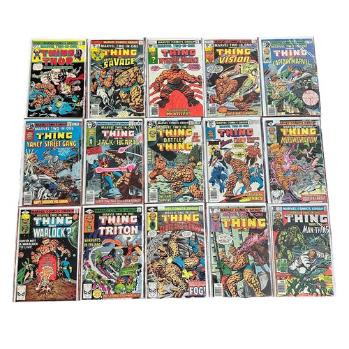 563 - Marvel Comics Two-In-One1970/80s Nos 9, 21, 31, 39, 45, 47, 48, 50, 51, 62, 63, 65, 69, 70, 77: All ... 