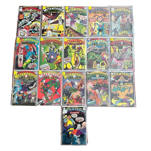 502 - DC Comics Metamorpho The Element Man 1960s nos 2, 3, 4, 5, 6, 7, 8, 9, 10, 11, 12, 13, 14, 16, 17: A... 