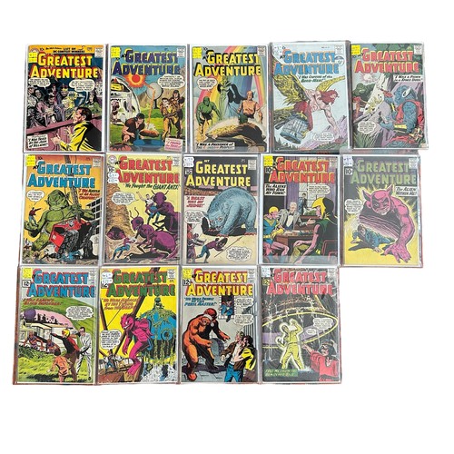 501 - DC Comics My greatest Adventure 1950/60s Nos 15, 23, 25, 38, 42, 46, 55, 57, 58, 60, 63, 65, 67, 71:... 