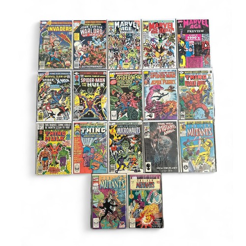 523 - Selection of Marvel Comics Annuals to include: The Invaders Annual No 1 1977: John Carter Warlord Of... 