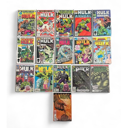 545 - Marvel Comics The Incredible Hulk Annuals No  8 1979, 9, 1980, 10, 1981, 12, 1983, 13, 1984, 14, 198... 