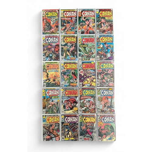 552 - Marvel Comics Conan The Barbarian 1970s Nos 62, 63, 65, 78, 81-87, 91, 94, 95, 99, 100-104: All 20 c... 