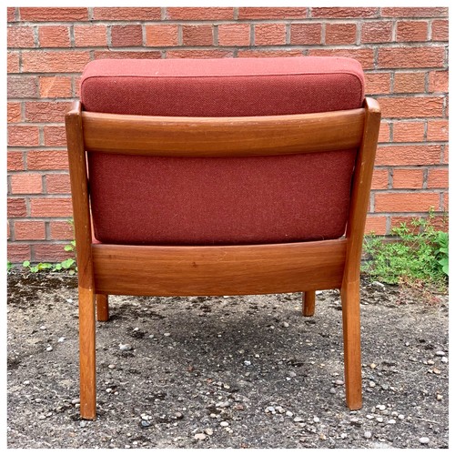 451 - Ole Wanscher (Danish, 1903-1985), an Ole Wanscher for France & Sons mid-century Danish design lounge... 