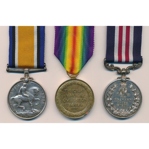 3 - First World War – William Price, First World War Medal Group awarded to 1642 PTE L.CPL W. PRICE 4/GD... 