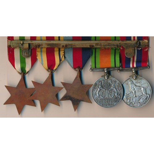 31 - Second World War Medal Group, to include; The War Medal, The Defence Medal, The 1939-1945 Star, The ... 