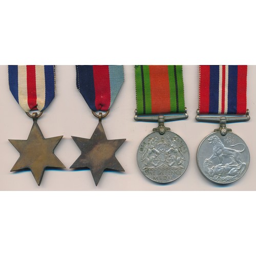 33 - Second World War Medal Group, to include; The War Medal, The Defence Medal, The France and Germany S... 