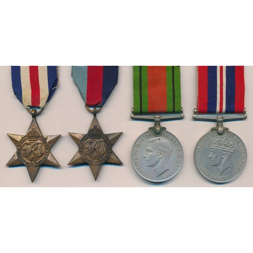 33 - Second World War Medal Group, to include; The War Medal, The Defence Medal, The France and Germany S... 