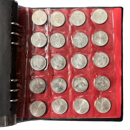 355 - German coin collection in a 