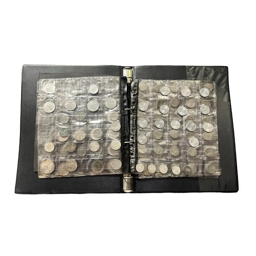 357 - German coin collection, in an album, in mixed condition with 5 Reichsmark 1935 (5), 1936 (5), 3 mark... 