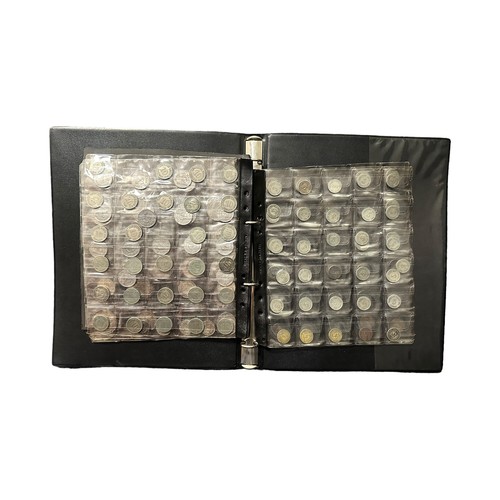 357 - German coin collection, in an album, in mixed condition with 5 Reichsmark 1935 (5), 1936 (5), 3 mark... 