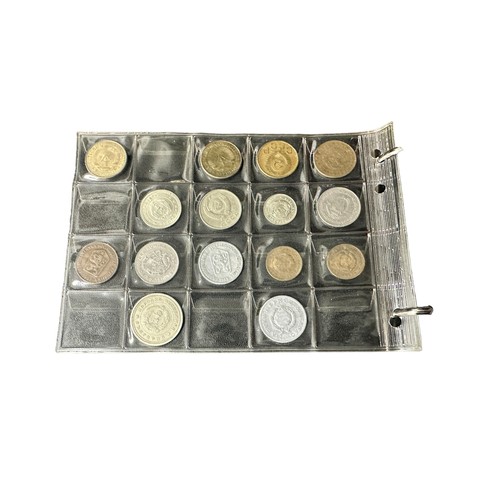 357 - German coin collection, in an album, in mixed condition with 5 Reichsmark 1935 (5), 1936 (5), 3 mark... 