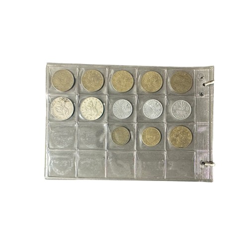 357 - German coin collection, in an album, in mixed condition with 5 Reichsmark 1935 (5), 1936 (5), 3 mark... 