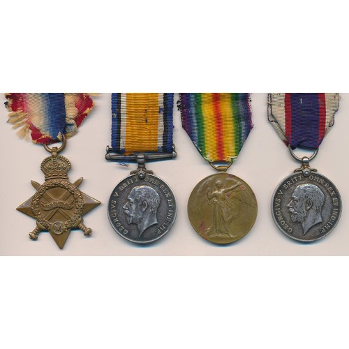 5 - First World War – G. A. Fisher – First World War 1914-15 Star Trio & Royal Fleet Reserve Medal group... 