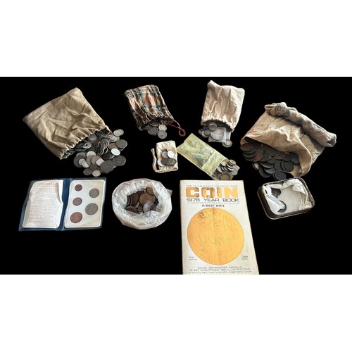 316 - World coins collection, mainly 20th Century with some earlier, mixed condition, some silver content ... 