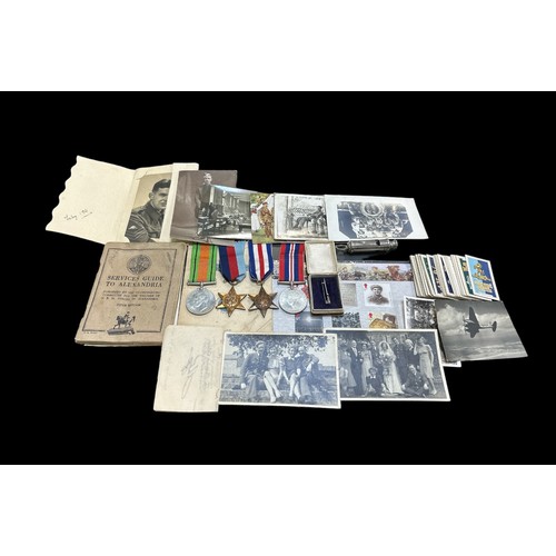 30 - Second World War – Second World War medal group including The British War Medal, The Defence Medal, ... 