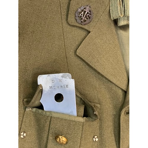 82 - Second World War Woman’s ATS Auxiliary Territorial Service Uniform with Anti Aircraft flashes to inc... 