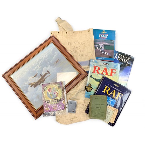 106A - Royal Air Force miscellaneous, small Air Force lot to include; Royal Air Force Technical Notes Aerop... 