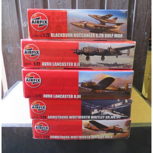 71 - Airfix 1/72nd scale unmade aircraft kits, generally excellent in good plus boxes, with Blackburn Buc... 