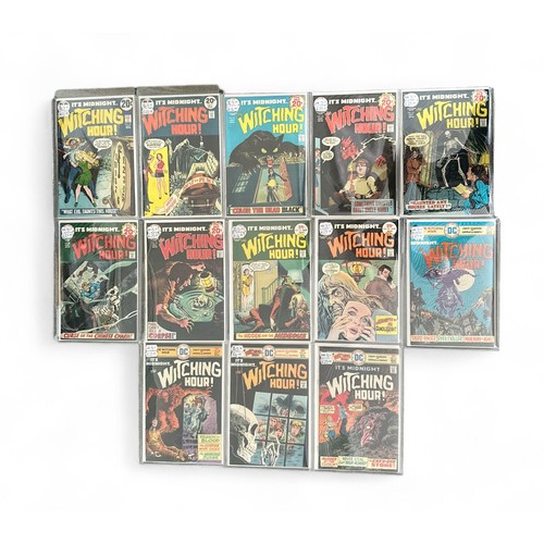 554 - DC Comics It's Midnight Witching Hour 1973-1976 Nos 32, 37, 44, 45, 47, 48, 49, 52, 53, 57, 59, 60, ... 