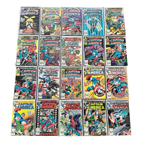 507 - Marvel Comics Captain America 1981-1983 Nos 256, 257, 258, 260, 261, 263, 265, 266, 270, 271, 272, 2... 