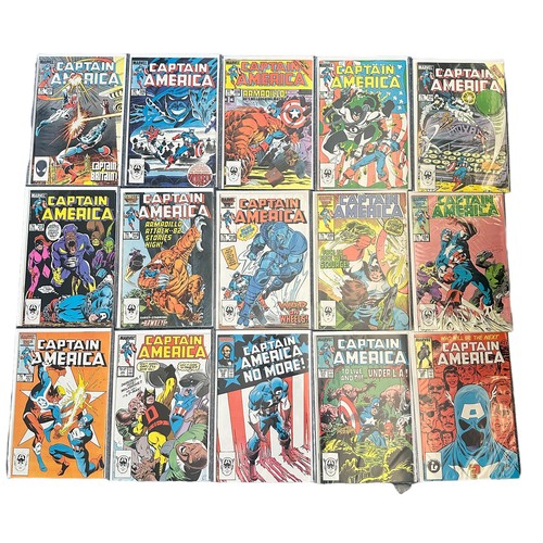 509 - Marvel Comics Captain America 1985-1988 Nos 305, 306, 308, 312, 314, 315, 316, 318, 320, 324, 327, 3... 