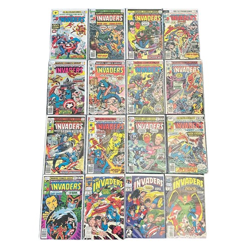 512 - Marvel Comics The invaders 1976-1978 Nos 6, 9, 10, 12, 15, 16, 18, 27, 31, 35, 36, 37, 38: The Invad... 