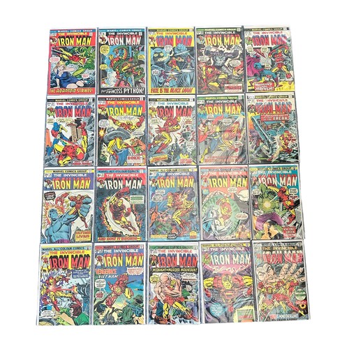 513 - Marvel Comics The Invincible Iron Man 1972-1975 Nos 49, 50, 53, 56, 61, 63, 64-67, 70-72, 75-81: All... 