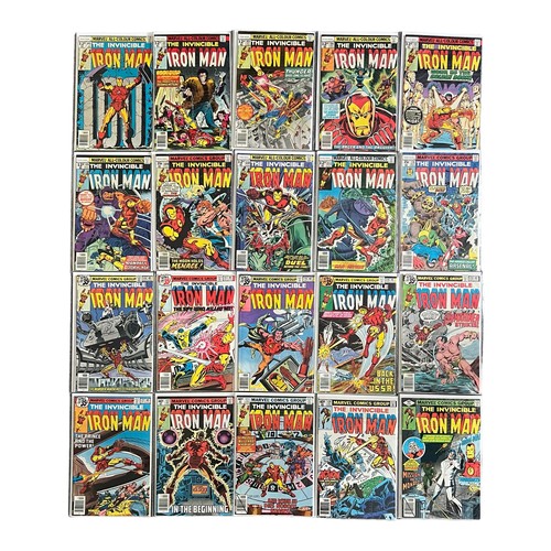 515 - Marvel Comics The Invincible Iron Man 1977-1979 Nos 100, 101, 103, 104, 107-111, 114, 116-125: All 2... 