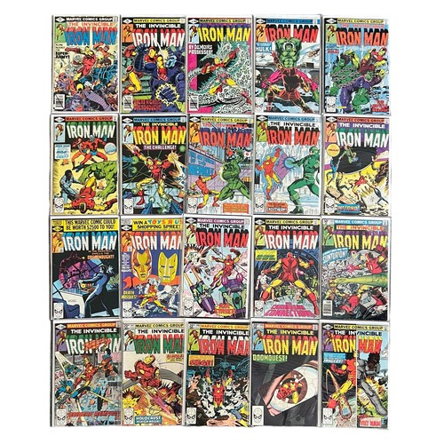 516 - Marvel Comics The Invincible Iron Man 127 1979-1981 Nos 127, 129-141, 143-145, 147-149: All 20 comic... 