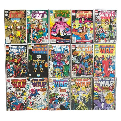 519 - Marvel Comics The Infinity Crusade, The  Infinity Gauntlet, The Infinity Wars:  The Infinity Crusade... 