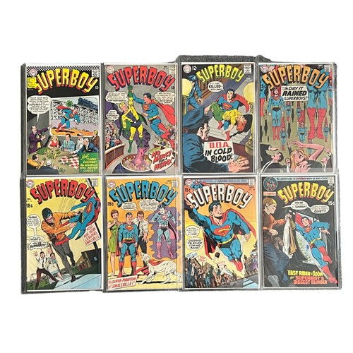 523 - DC Comics Superboy 1967-1970 Nos 140, 141, 151, 159, 161, 162, 168, 170: All 8 comics are bagged & b... 