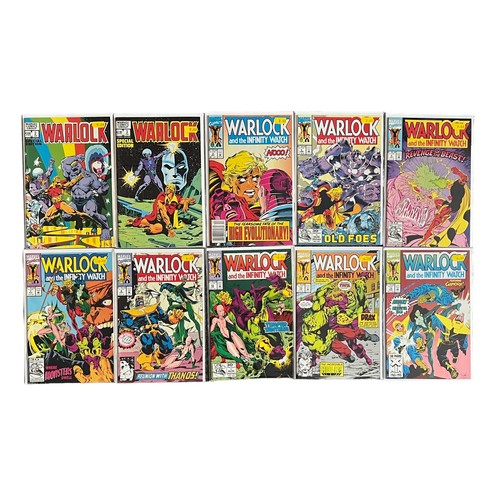 524 - Warlock and the Infinity Watch 1992 Nos 3, 5, 6, 7, 8, 12, 13, 14: Warlock Special Edition 1982 Nos ... 