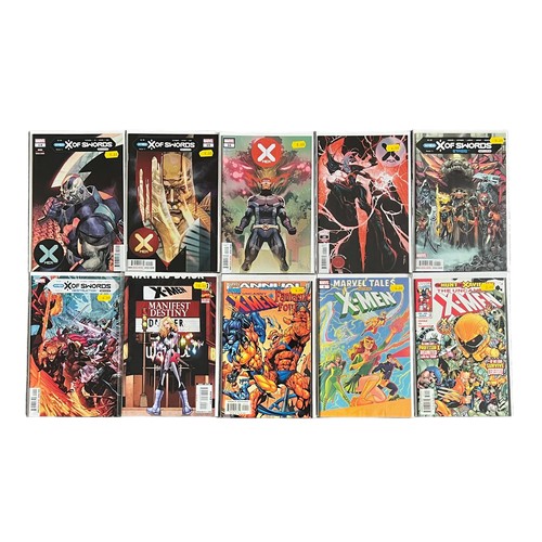 526 - Marvel Comics X-Men X of Swords 2020 Nos 14, 15, 16, 16 variant: X of Swords parts 11, 22 of 22: X-M... 