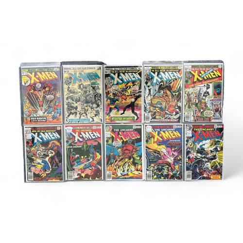 533 - Marvel Comics X-Men 1975-1978 Nos 92, 96, 97, 108, 111, 112, 115, 116, 118, 119:  All 10 comics are ... 