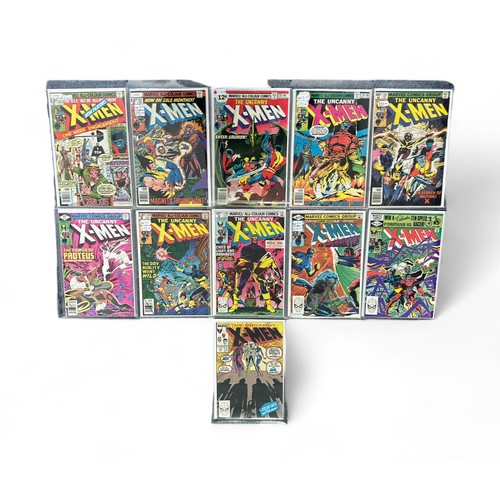 536 - Marvel Comics X-Men 1978-1989 Nos 111, 112, 115, 116, 126, 127, 128, 136, 150, 154, 244: All 11 comi... 