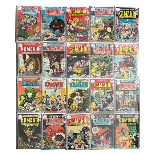 541 - DC Comics Kamandi The Last boy On Earth 1972-1974 Nos 2-21: All 20 comics are bagged & boarded in My... 